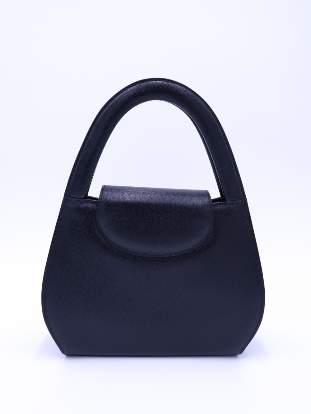 Vintage CARTIER Panthere Black Caviar Top Handle — 1995 - Picture 4 of 15